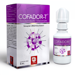 Cofador-t 2% 0.5% 5 Ml Solucion Oftalmica