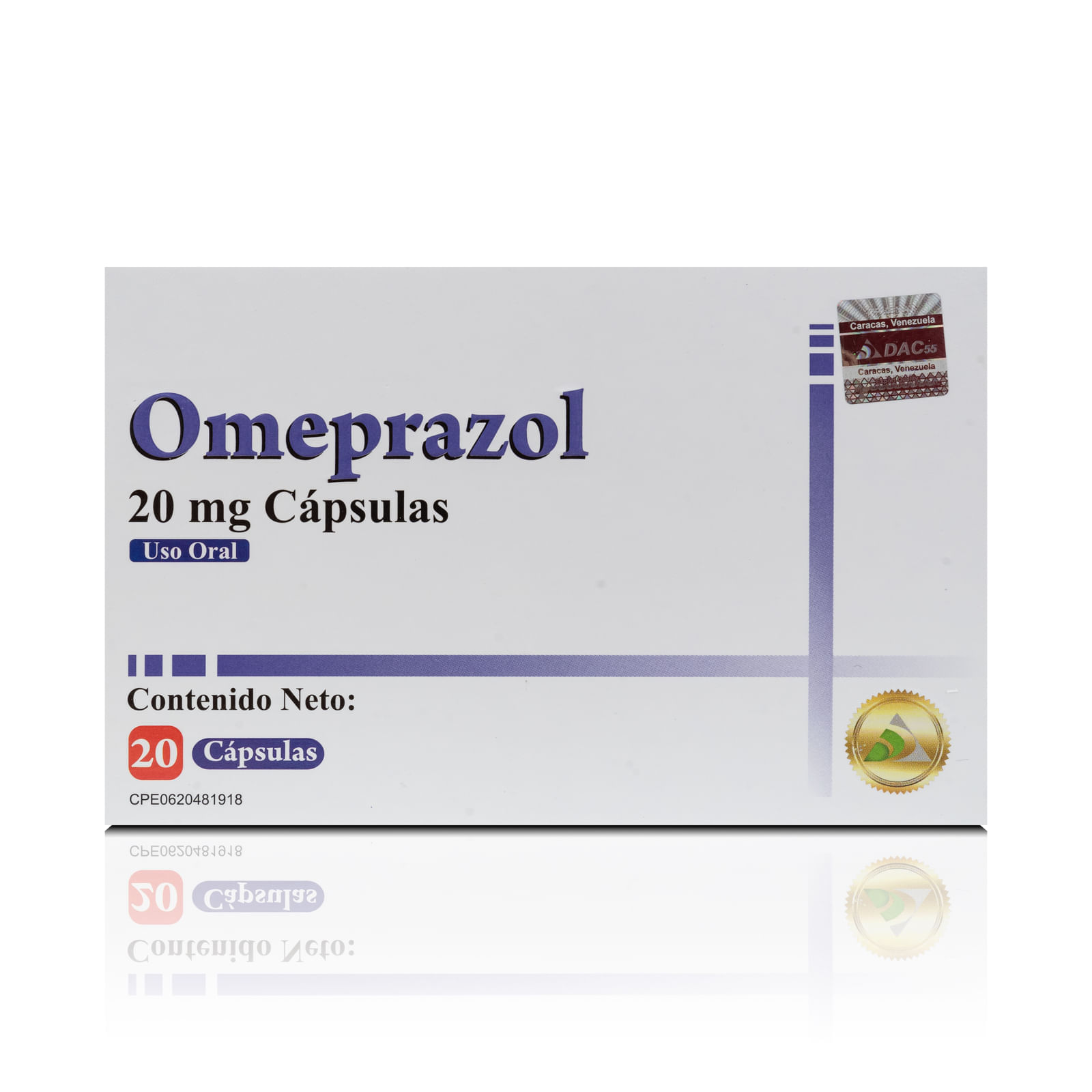 Omeprazol 20Gr 20Capsulas Dac