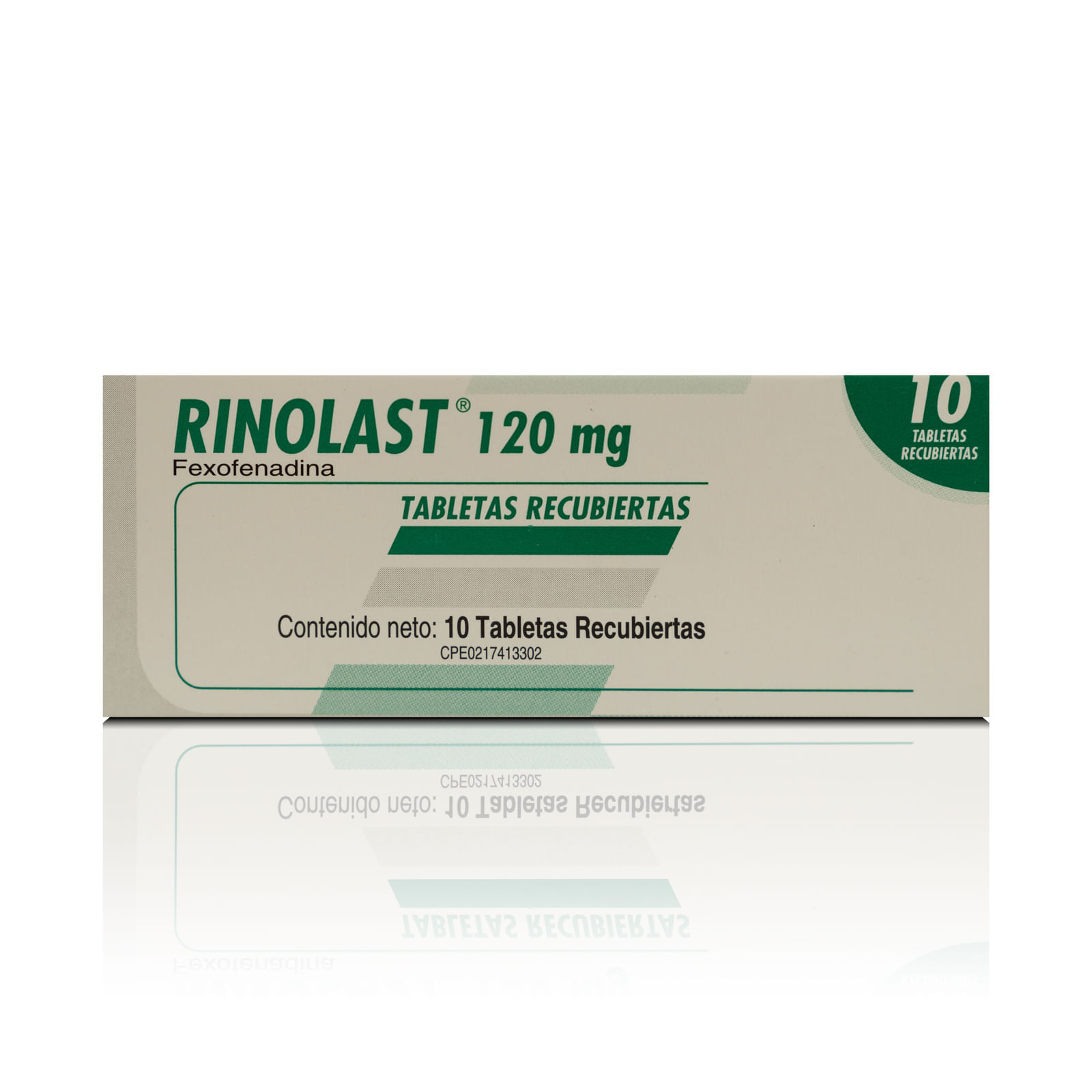Rinolast 120 Mg x10 Tabletas Recubierta