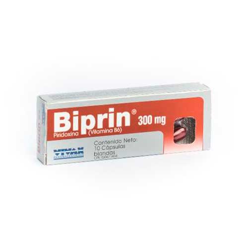 Vivax Biprin 300 Mg x10 Capsulas Blandas