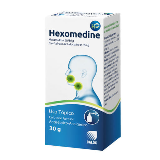Hexomedine Colut Aer 30g Clx