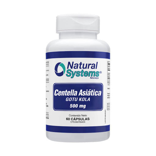 Centella Asiatica 60capsulas Natural System