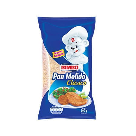 Pan Bimbo Molido Paquete 300Gr