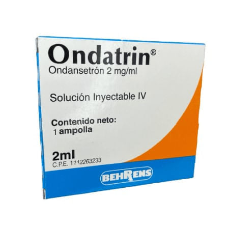 Ondatrin 2 Mg Ml x1 Ampollas
