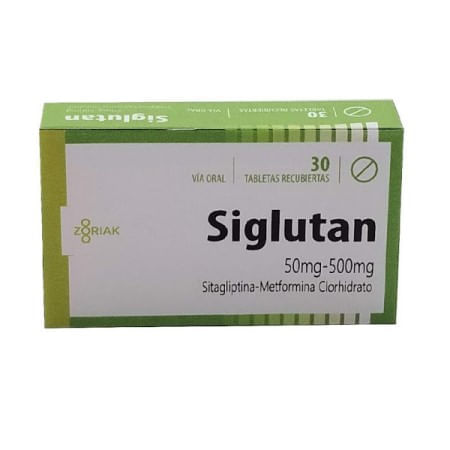 Siglutan 50 Mg 500 Mg x30 Tabletas