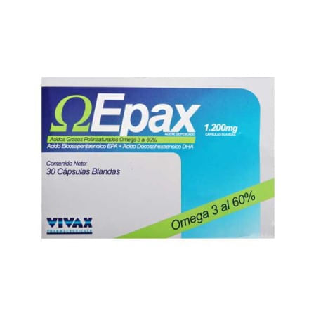 Epax 1 200 Mg X 30 Capsulas