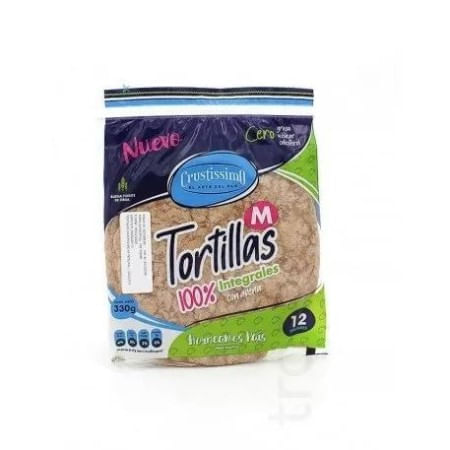 Tortillas Crustissimo Integrales Avena 330Gr