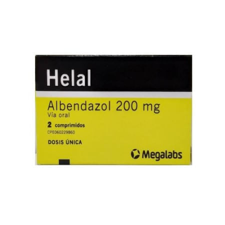 Klinos Helal 200 Mg x2 Comprimidos