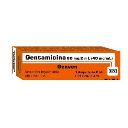 Gentamicina Ampolla 80Mg/2Ml I.M/I.V. Genven