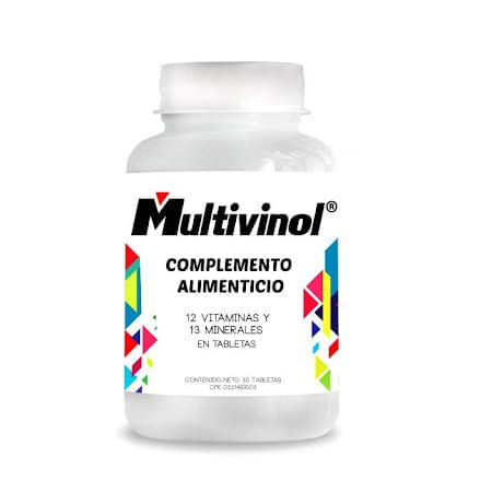 Fc Multivinol X 30 Tabletas