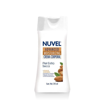 Nuvel Crema Corporal Aceite Almendra 315 Ml