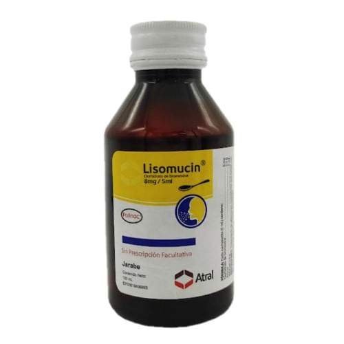 Polinac Lisomucin 8 Mg 120 Ml Jarabe