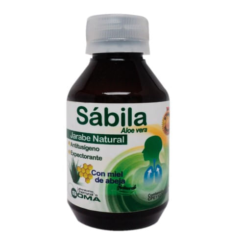 Soma Sabila Compuesto Miel De Abejas 120 Ml Jarabe