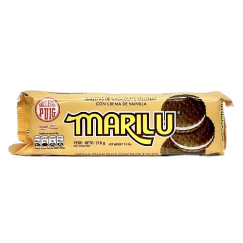 Galletas Marilu Chocolate Y Vainilla Puig 216 Gr