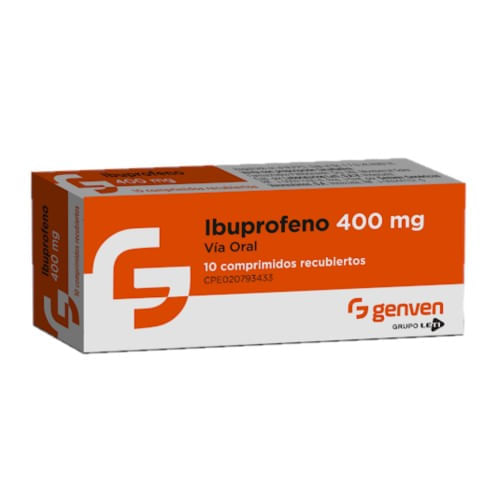 Ibuprofeno 400mg 10Comprimidos Genven