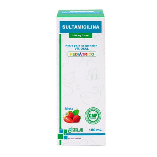Distrilab Sultamicilina Pediatrico 250mg5ml X 100ml