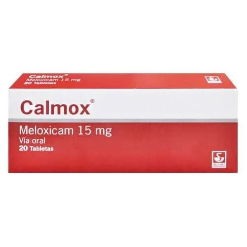 Siegfried Calmox Tabletas 15 Mg X 20