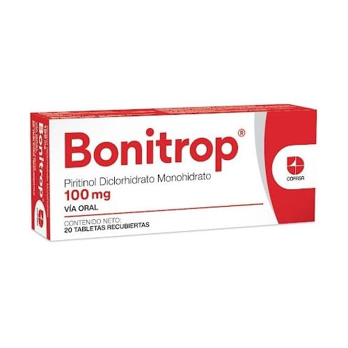 Cofasa Bonitrop 100 Mg X 20 Tabletas Recubiertas