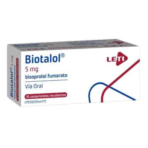 Leti Biotalol 5mg X 10 Comprimidos Recubiertos