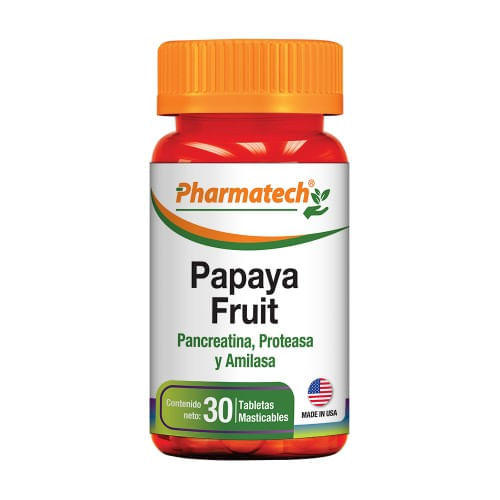 Pharmatech Papaya Fruit X 30 Capsulas