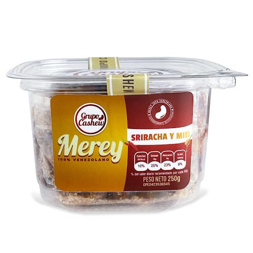 Cashew Merey Sriracha Miel 250 g