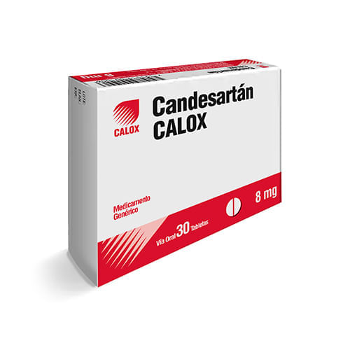 Candesartan 8mg X 30tabl Calox