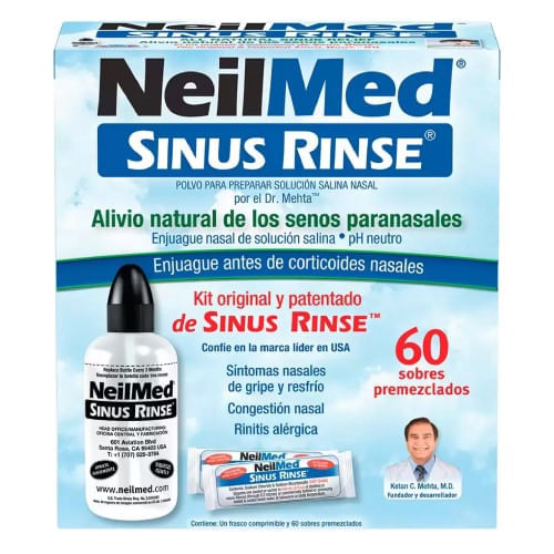 Sinus Rinse Neilmed Adu Kit X 60 Sach