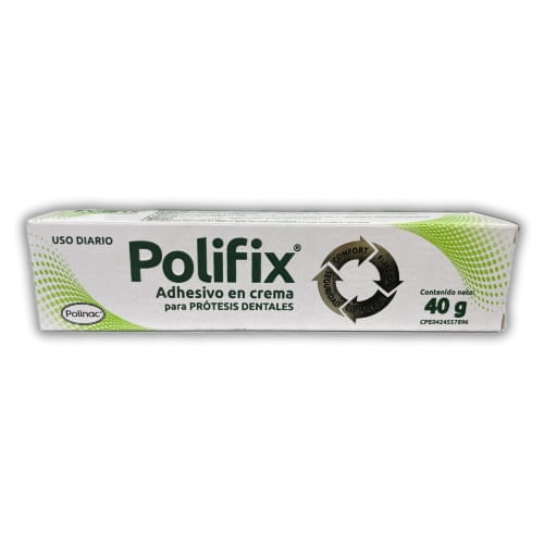 Polifix Adhesivo Crema Protesis Denta 40g