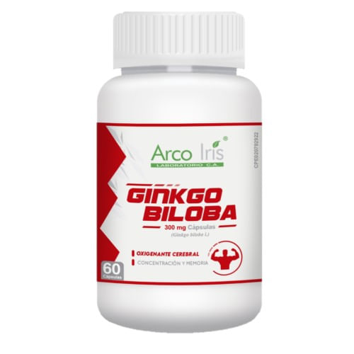 Arco Iris Ginkgo Biloba x60 Capsulas