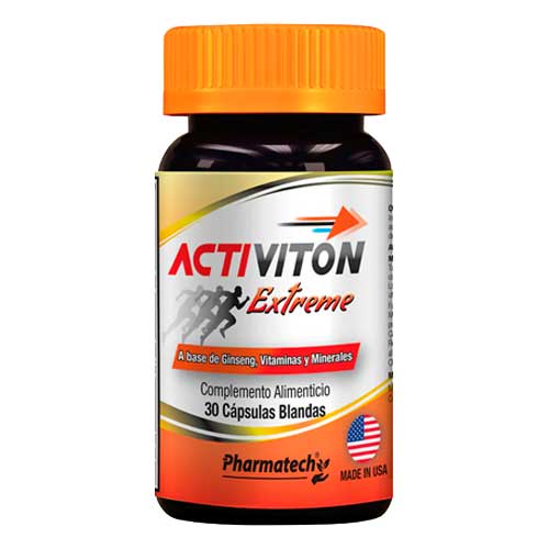 Pharmatech Activiton Extreme X 30 Capsulas Blandas