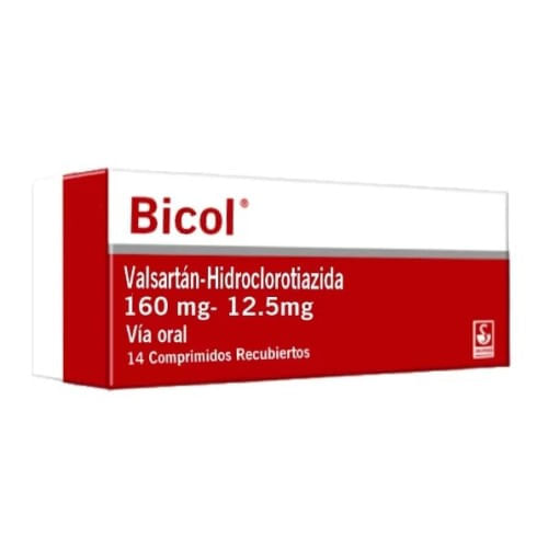 Bicol Comp Rec 160/12,5mg x14 Mey