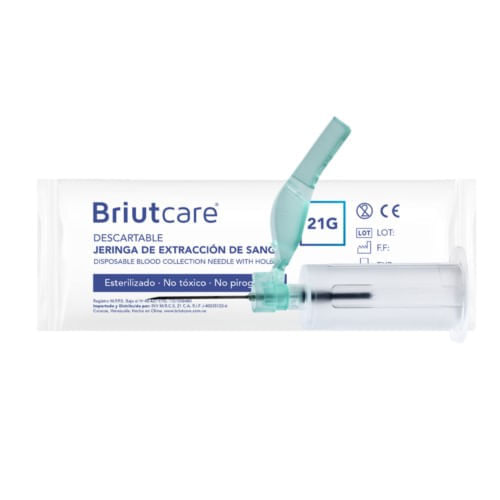Briutcare Jeringa Para Extraccion De Sangre