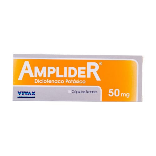 Vivax Amplider 50 Mg X 10 Capsulas Blandas