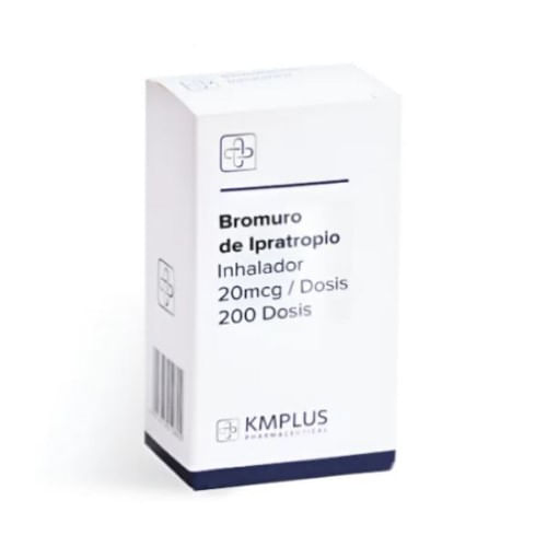 Kmplus Bromuro De Ipratropio 20 Mcg Inhalador 200 Dosis