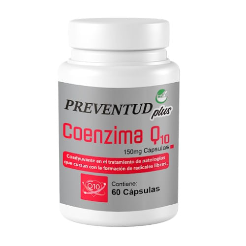 Coenzima q10 Preventud 150mg X 60 Cap