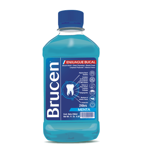 Brucen Enjuague Bucal Menta 250 Ml