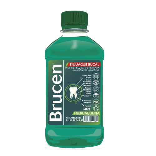 Brucen Enjuague Bucal Hierbabuena 250 Ml