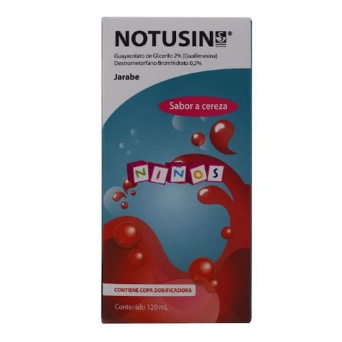 Siegfried Notusin Pediatrico x120ml Jarabe Sabor Cereza