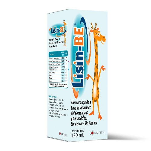 Biotech Lisin-be Alimento Liquido x120 Ml