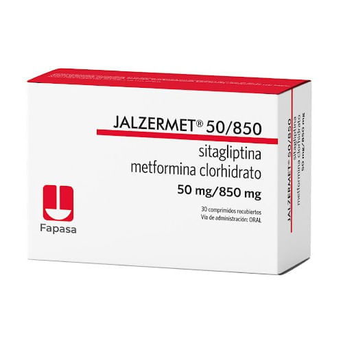 Jalzermet 50 mg/850 X 30 Comprimidos Recubiertas