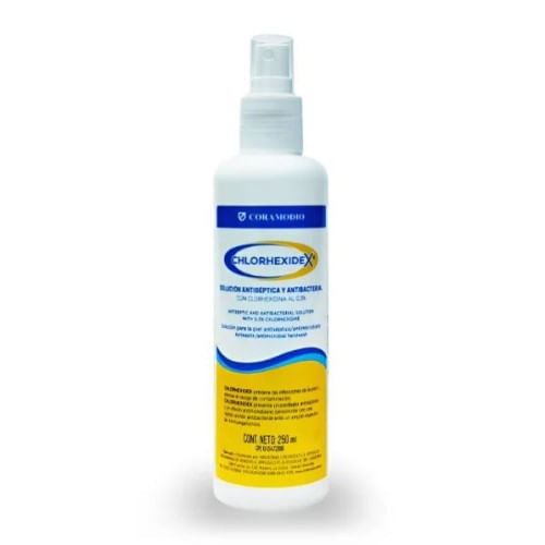 Coramodio Chlorhexidex Solucion Antiseptica 0.3p 250 Ml