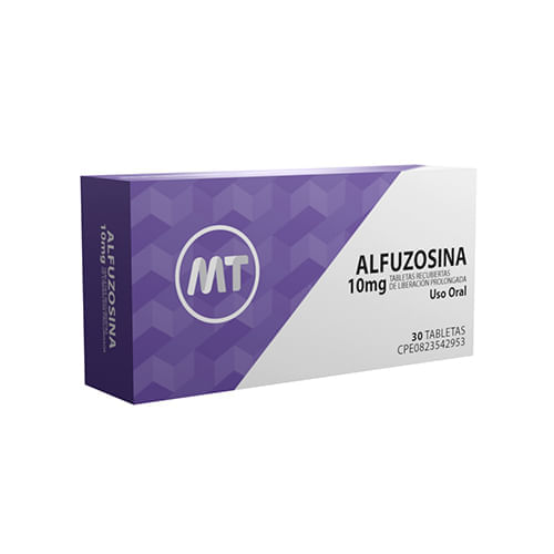 Mt Alfuzosina 10 Mg X 30 Tabletas