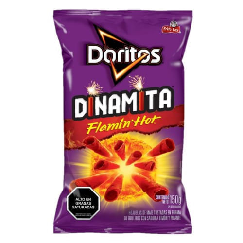 Snack Doritos 150gr Dinamita Flamin Hot