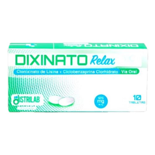 Dixinato Relax Tab 125mg/5mg X 10