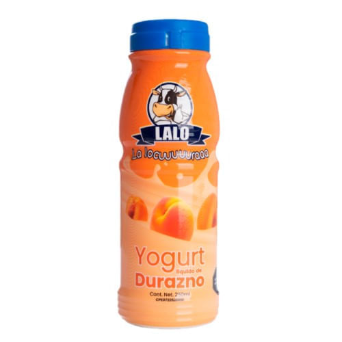 Lalo Yogurt Liquido Durazno 250 Ml
