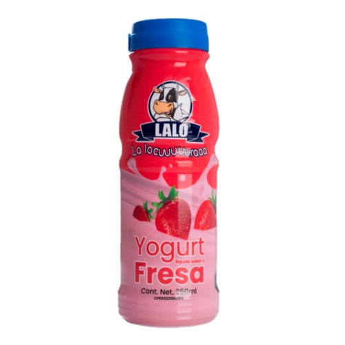 Lalo Yogurt Liquido Fresa 250 Ml