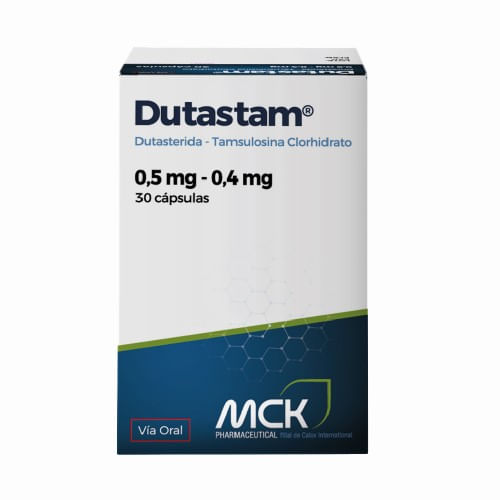 Dutastam 0,5mg- 0,4mg X 30 Caps