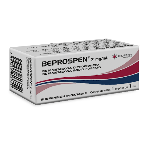 Biotech Beprospen Suspension Inyectable 7 Mg/ml Ampolla