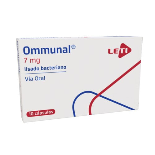 Ommunal 7mg X 10caps Lisado Bacteriano Leti
