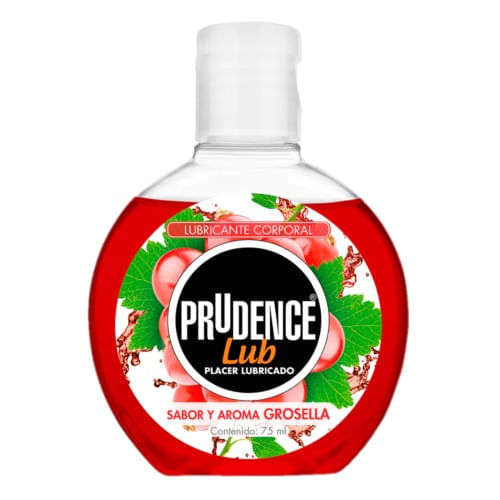 Prudence Lubricante Sabor Grosella 75 Ml